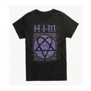 HIM Purple Roses Classic T-Shirt